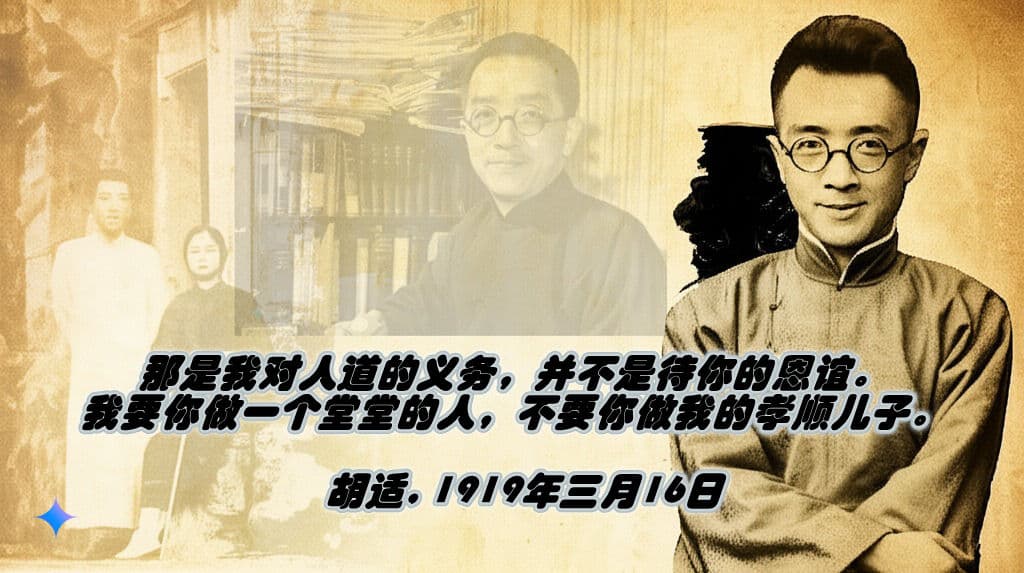 胡适-父母于子女无恩-留学专家菊叔