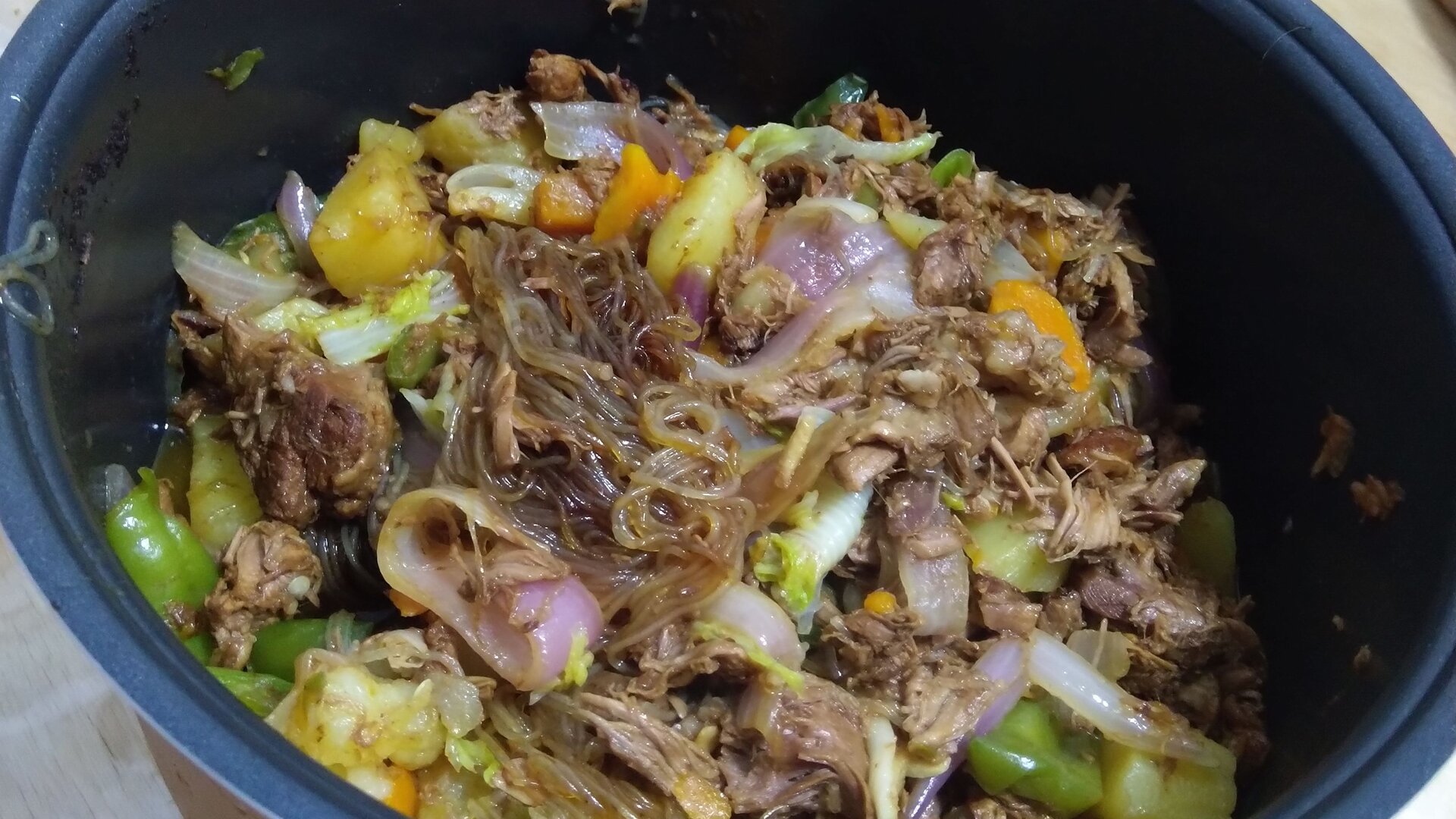 我做的炕锅羊肉