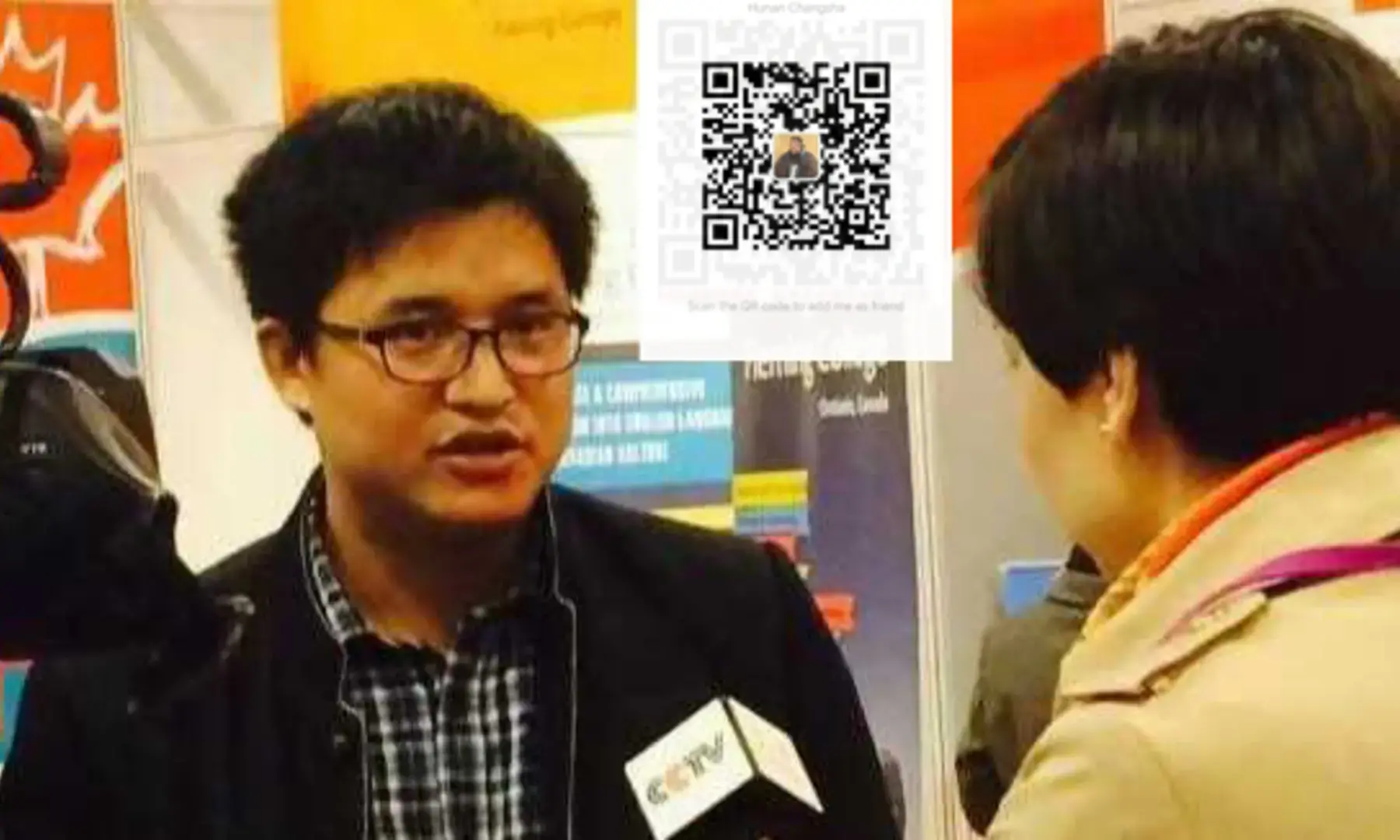 2015年留学展央视采访留学专家菊叔