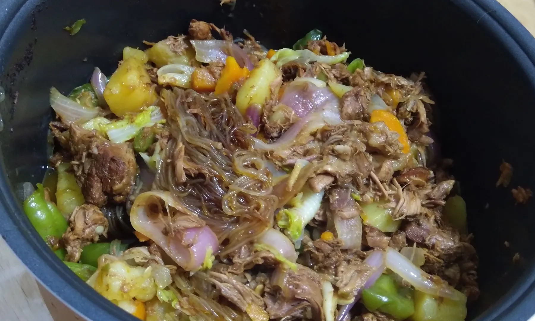 我做的炕锅羊肉