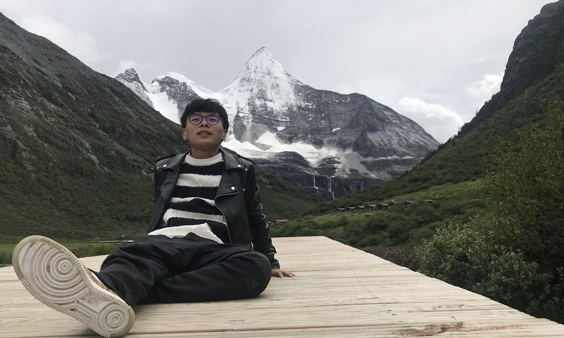 稻城亚丁同行的小哥