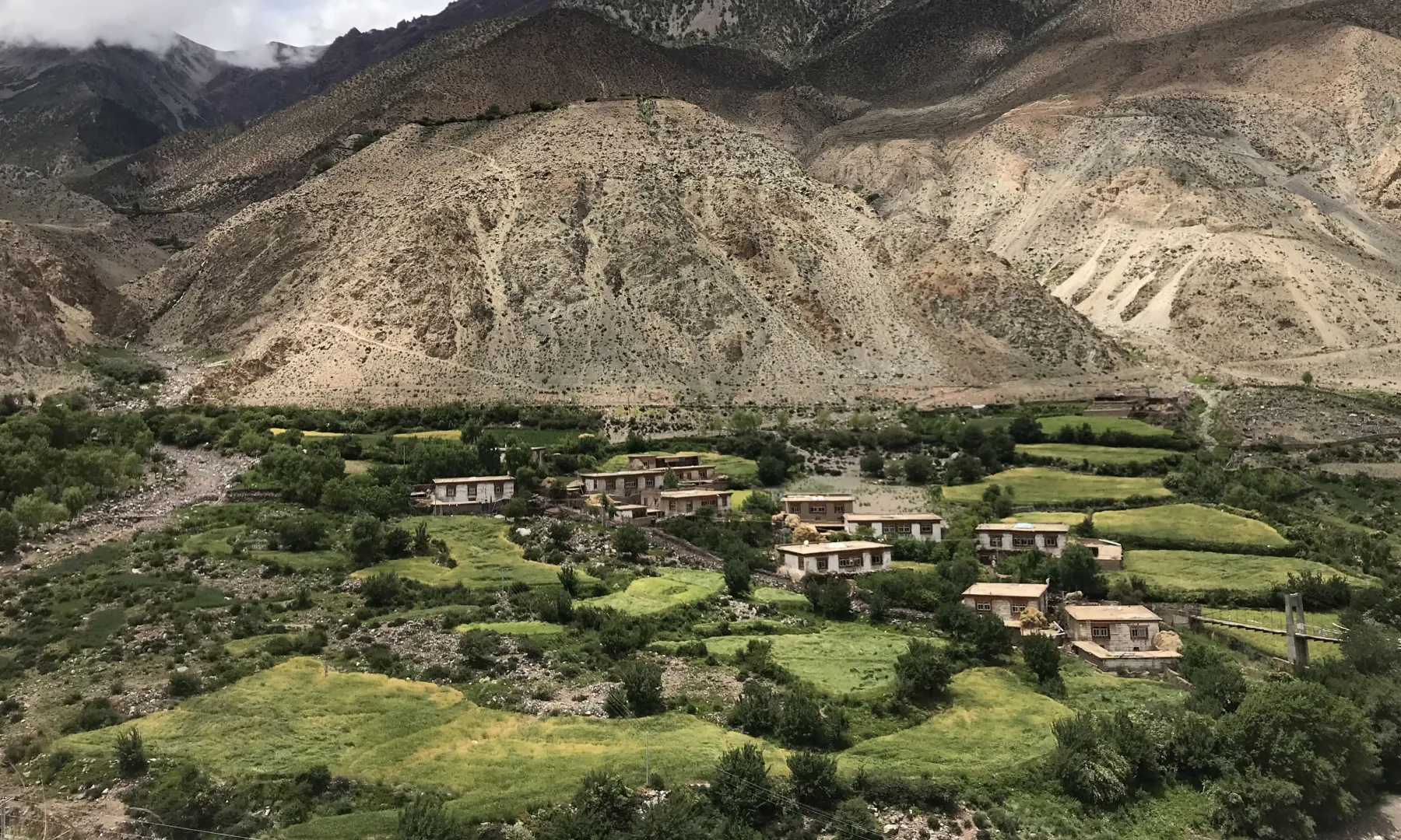 河谷里的小村庄