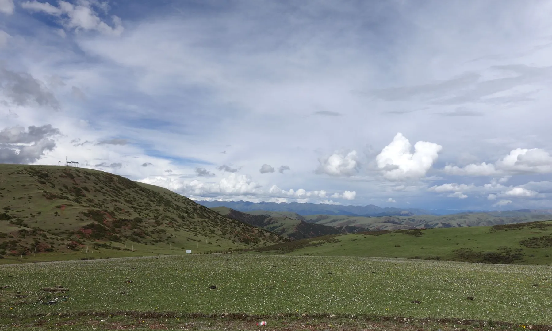 拉乌山垭口拍花