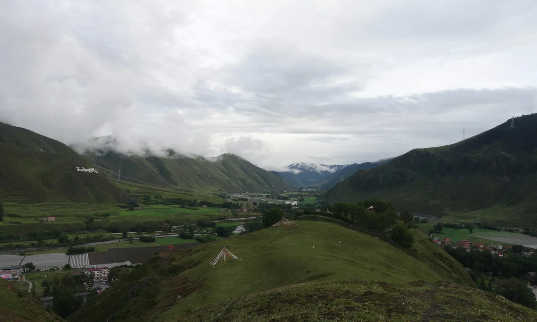 新都桥的这个大转弯