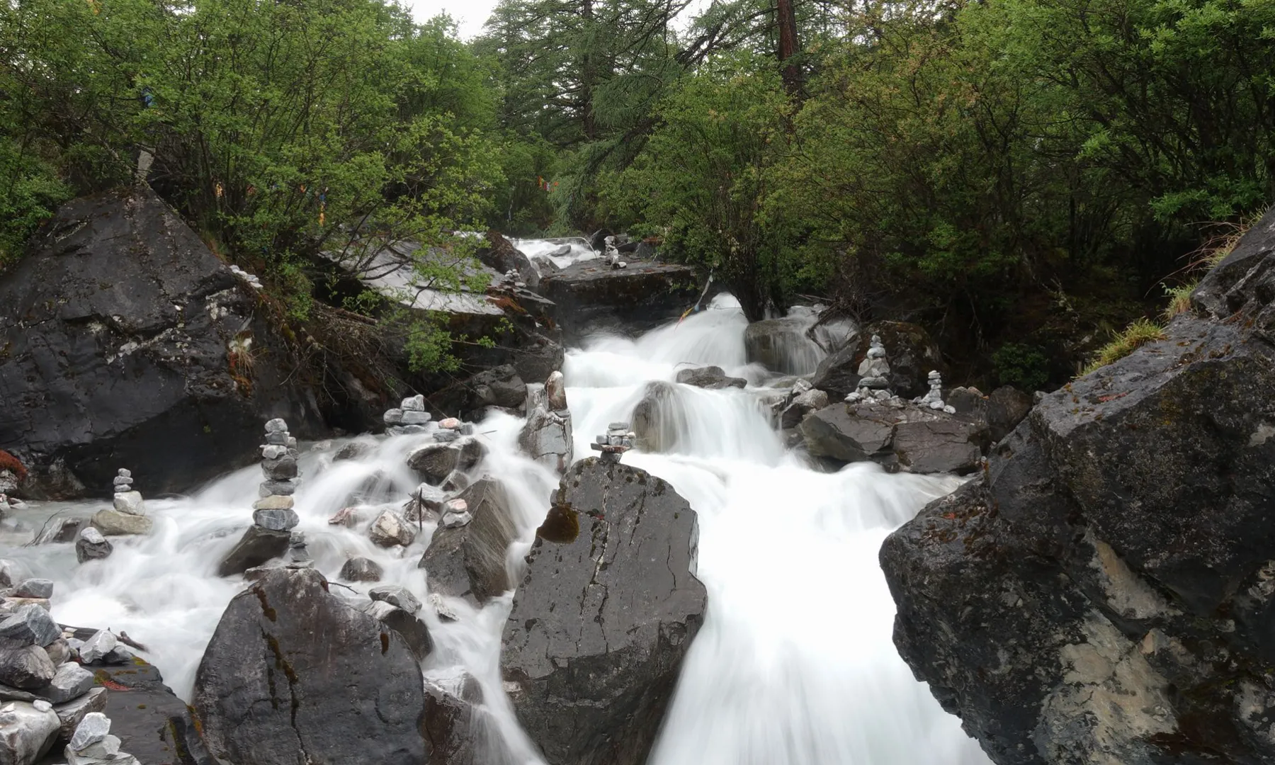 冲谷之水-稻城亚丁景区
