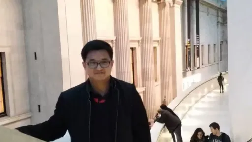 albertmuseum留影-留学专家菊叔